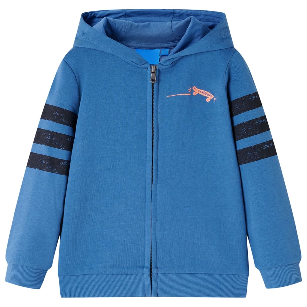 Kids' Hooded Sweatshirt Blue 104 - Casper Homes