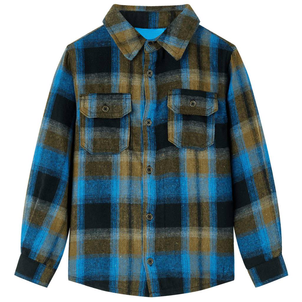 Kids' Shirt with Turn Down Collar 128 - The Home Maker