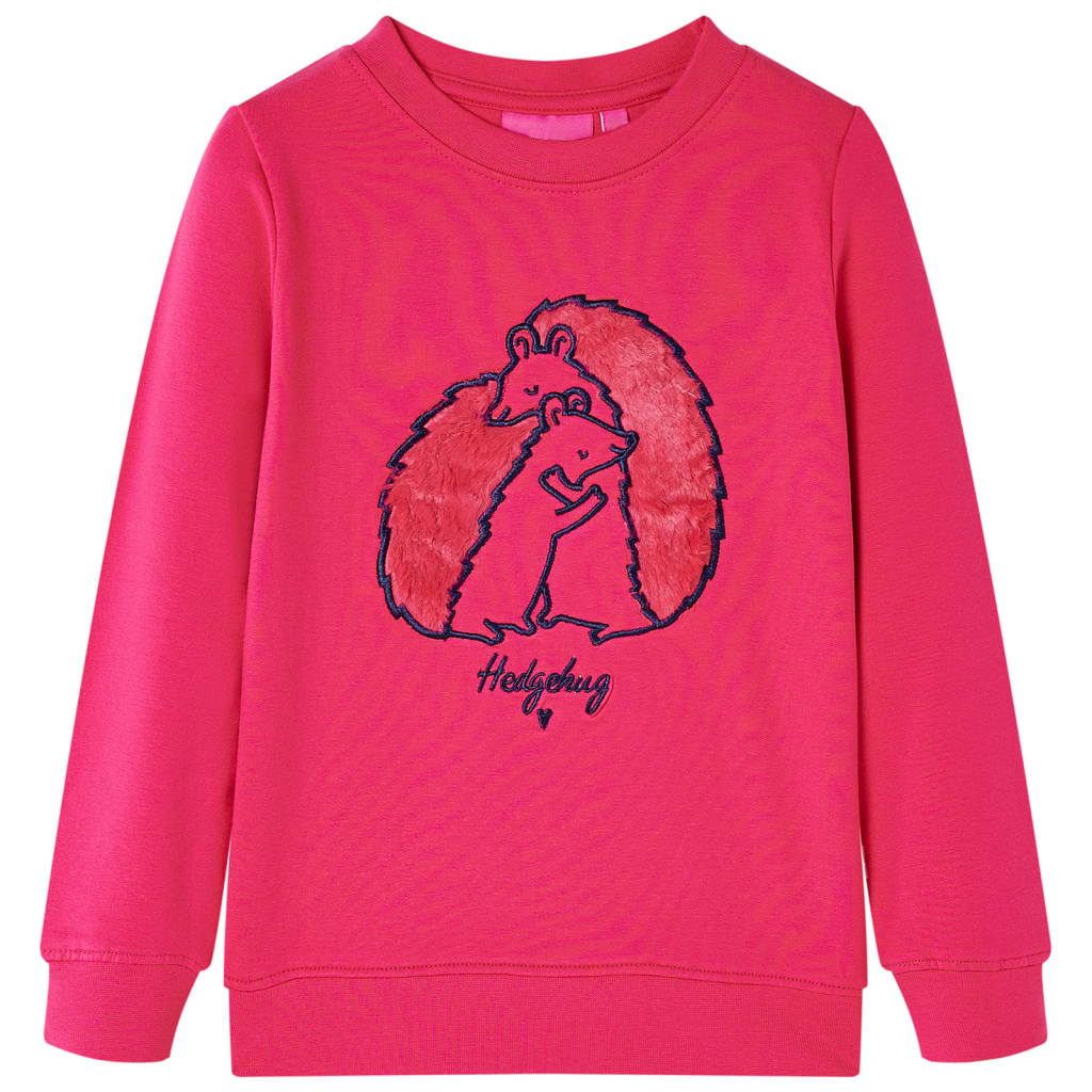 Kids' Sweatshirt Bright Pink 116 - Merkel Designers