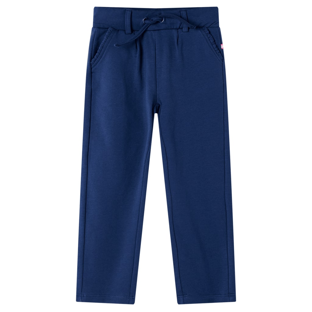 Kids' Pants with Drawstring Navy 116 - Direct Imports