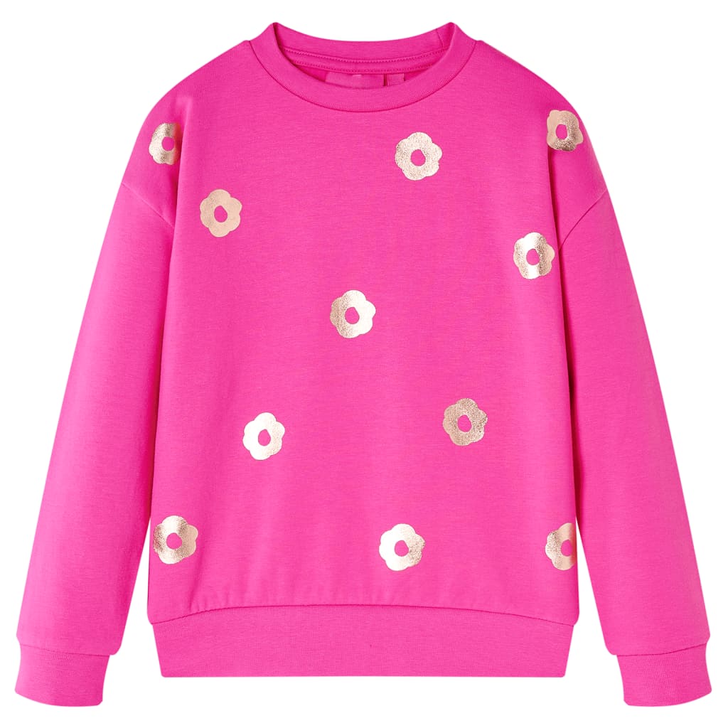 Kids' Sweatshirt Dark Pink 128 - Merkel Designers
