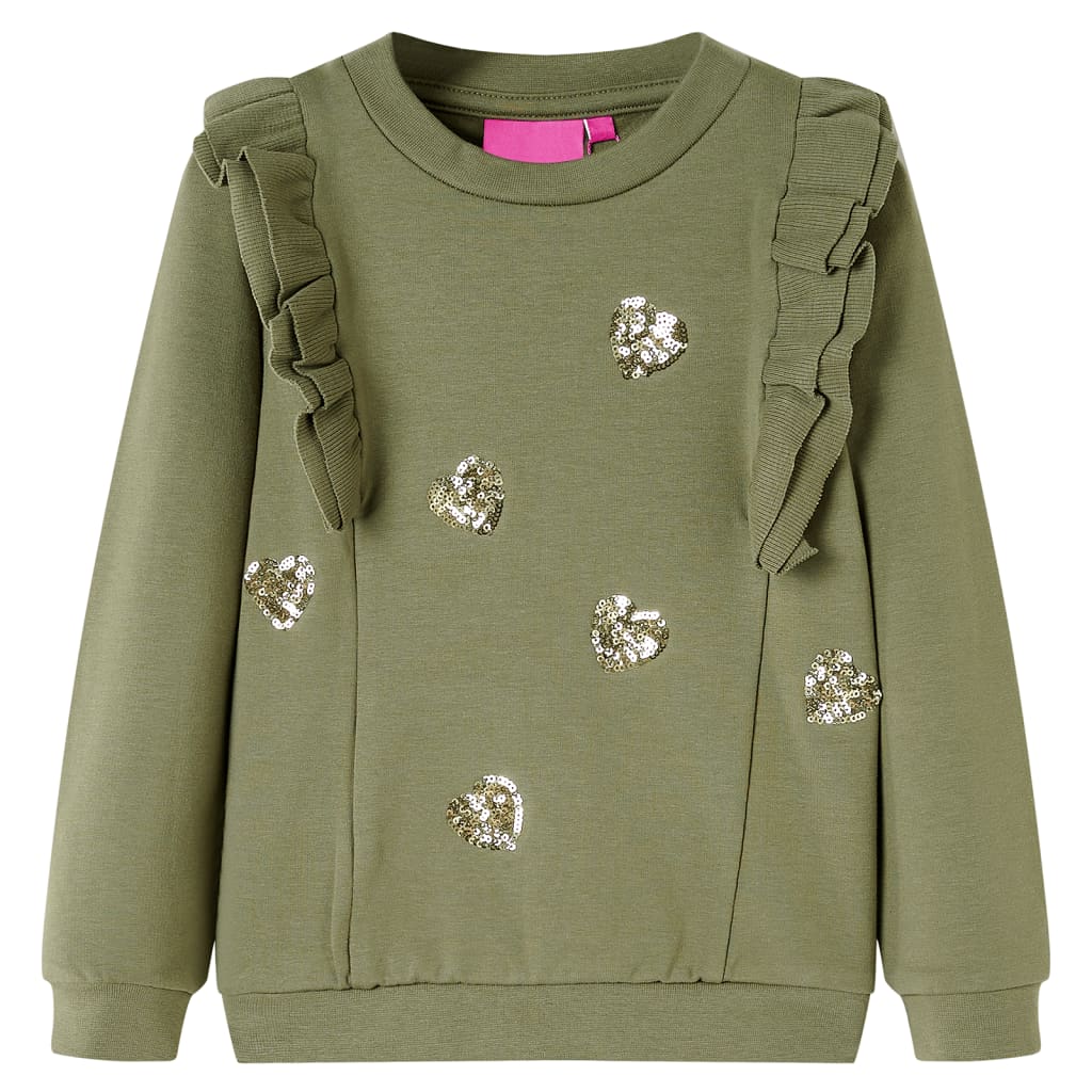 Kids' Sweatshirt Khaki 128 - Merkel Designers