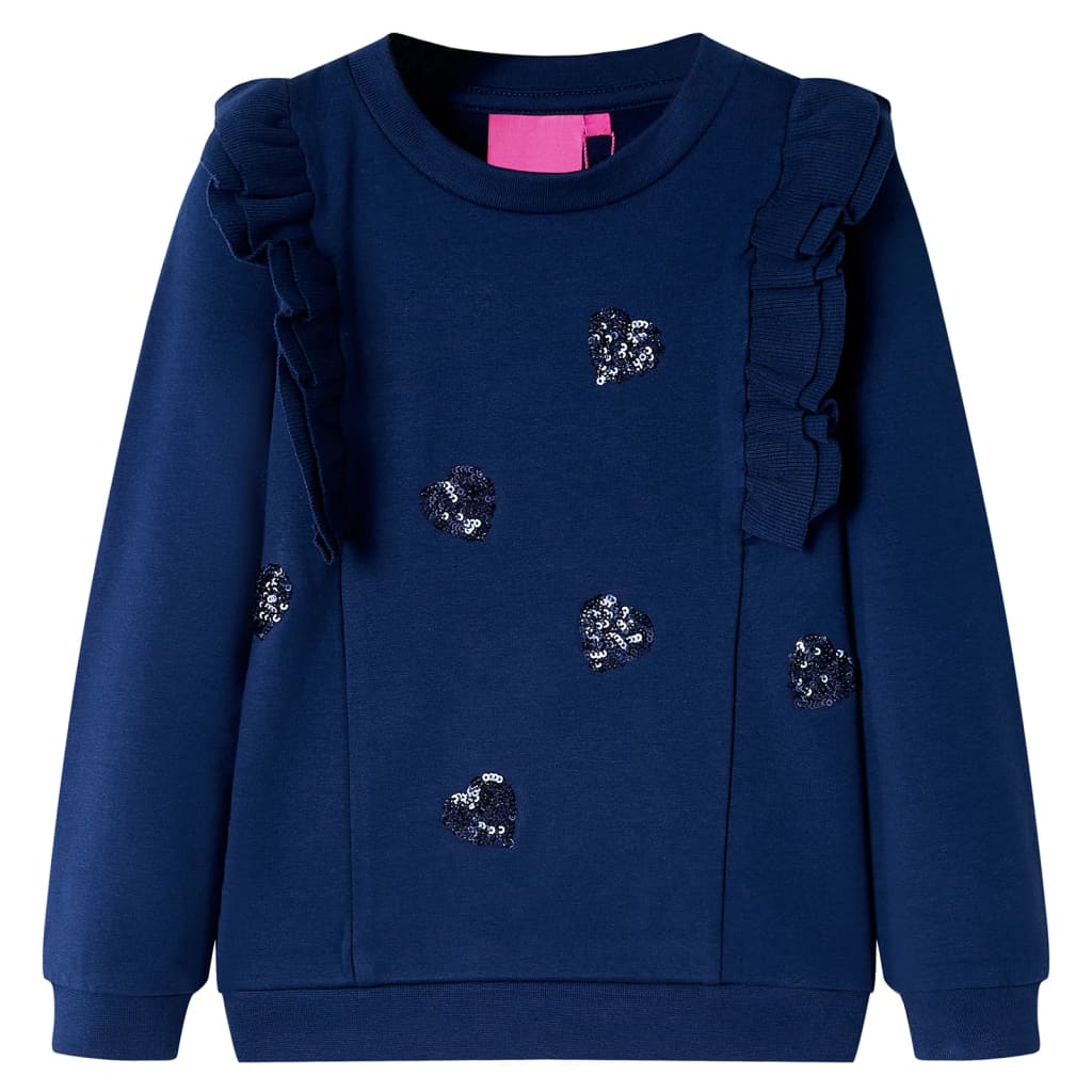 Kids' Sweatshirt Navy 140 - The Home Maker