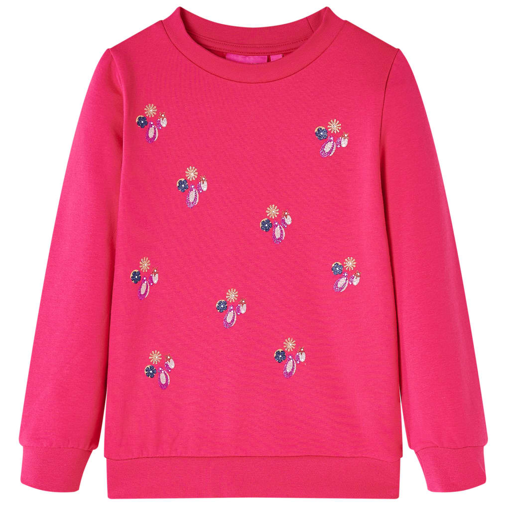Kids' Sweatshirt Bright Pink 104 - Discount Dealers