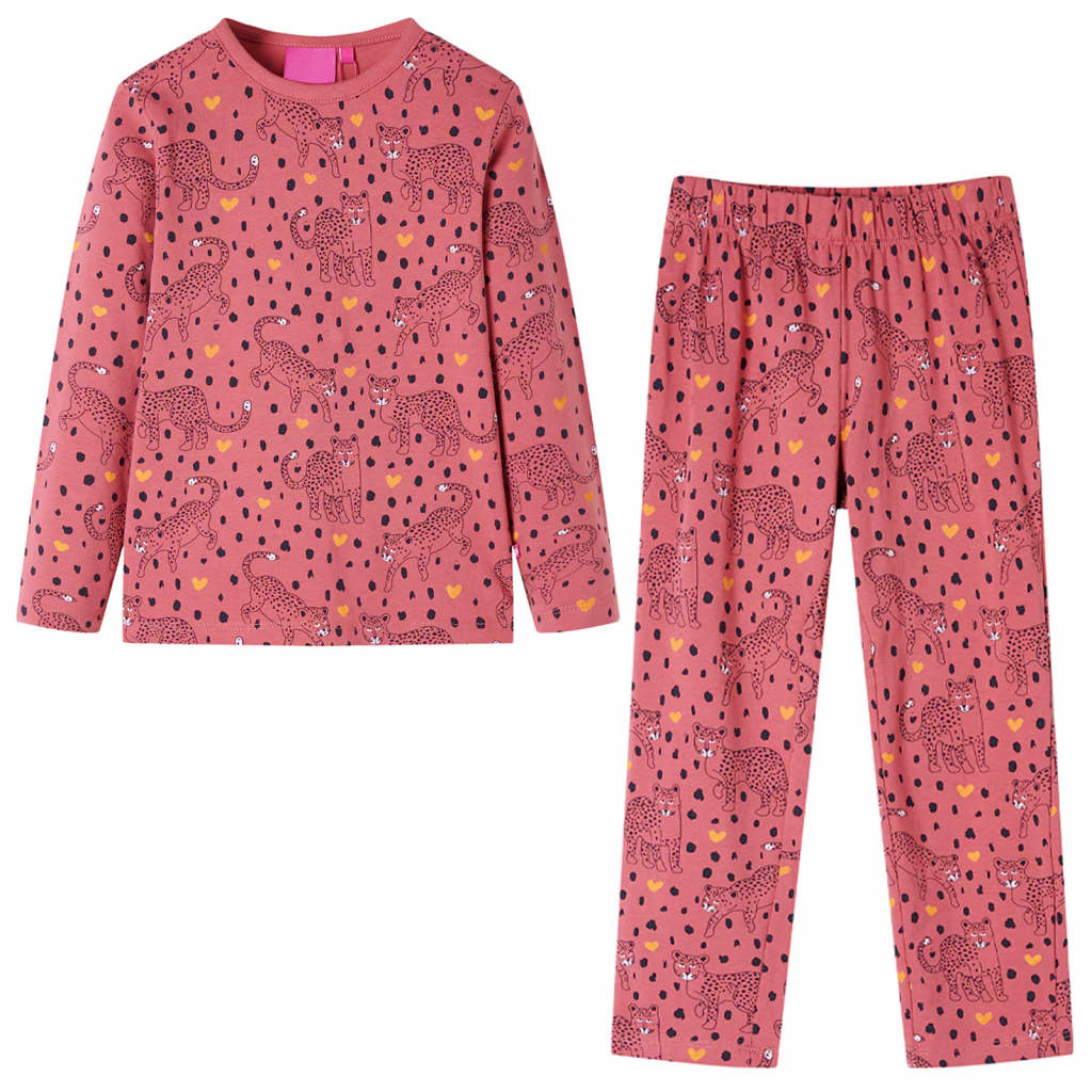 Kids' Pyjamas with Long Sleeves Old Pink 92 - Discount Dealers