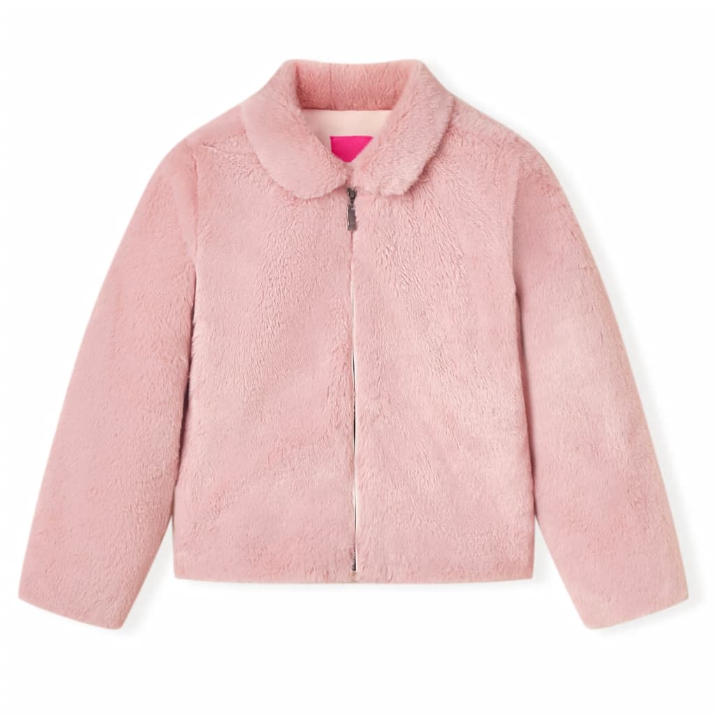 Kids' Coat Faux Fur Pink 104 - All Things Good
