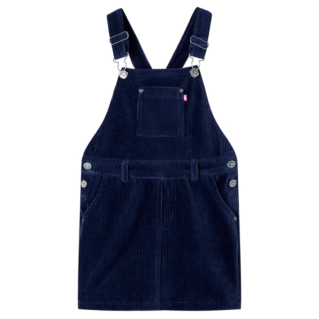 Kids' Overall Dress Corduroy Navy 92 - Unbeatable Bargains