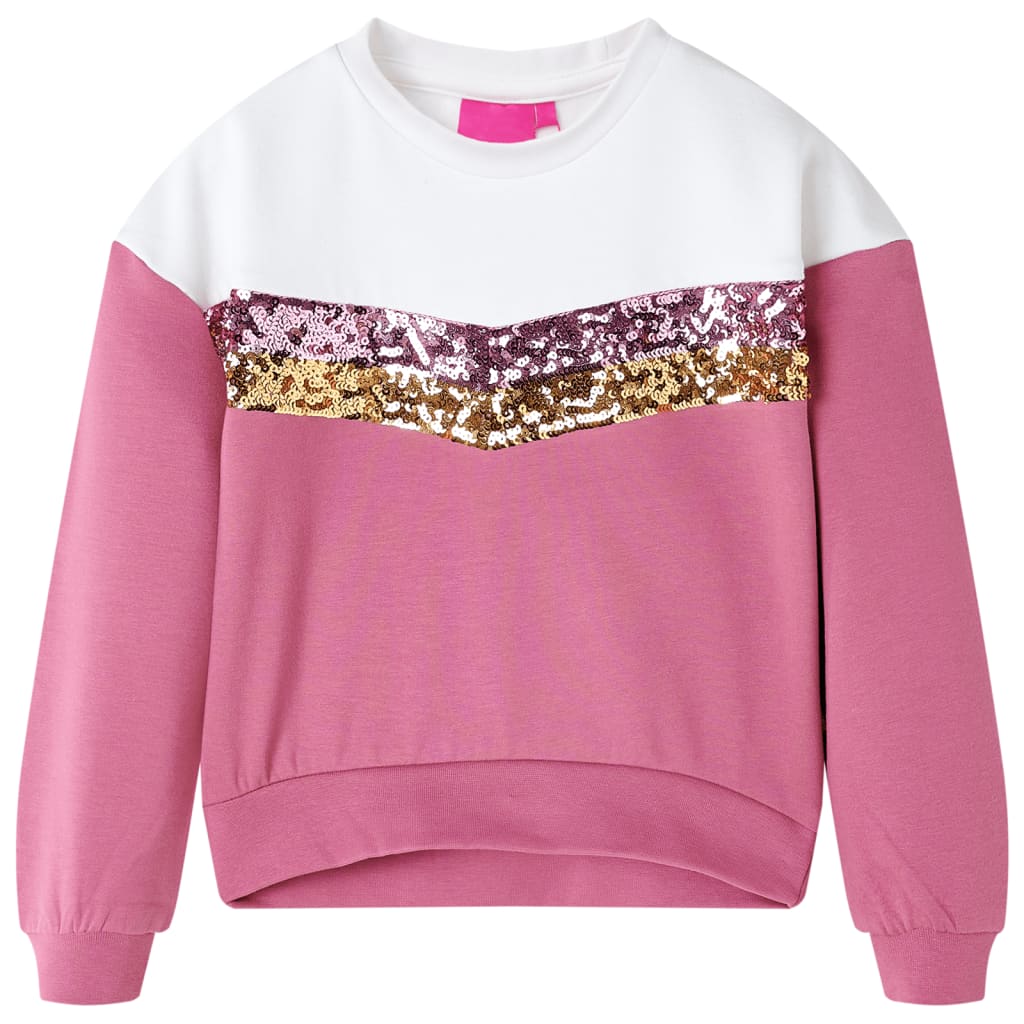 Kids' Sweatshirt Raspberry 92 - Merkel Designers