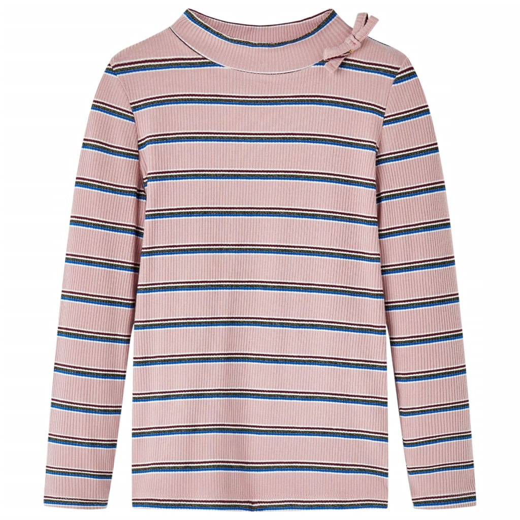 Kids' T-shirt with Long Sleeves Light Pink 140 - Sid & Sam