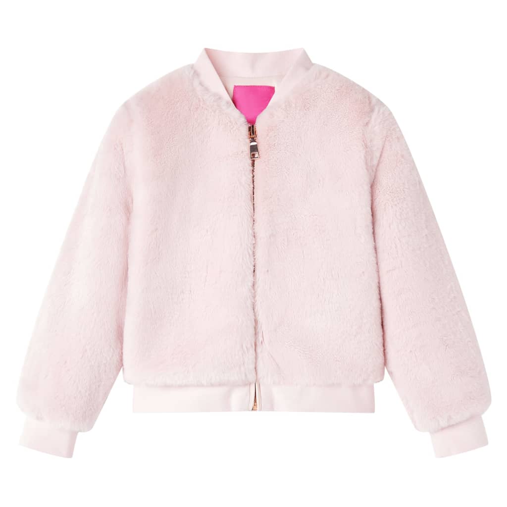 Kids' Jacket Faux Fur Soft Pink 92 - Tyrell & Tyrell
