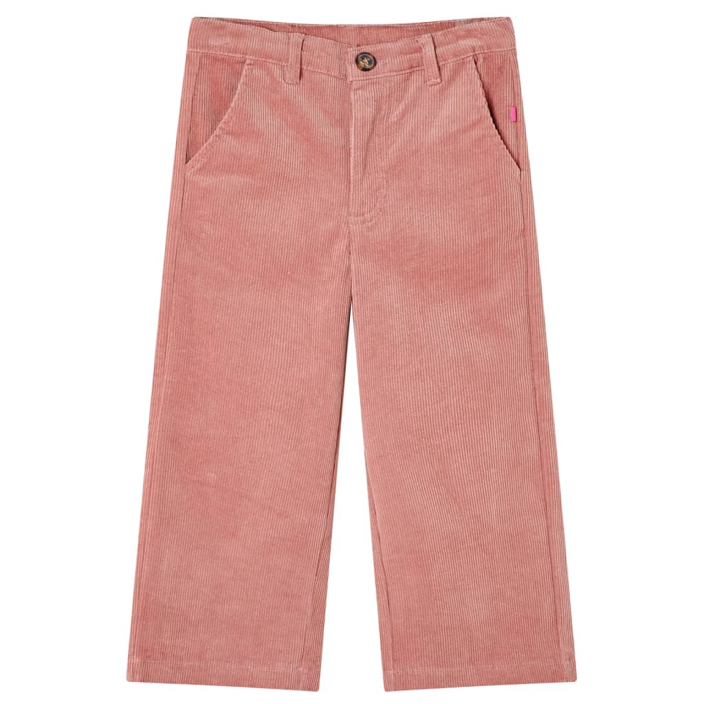 Kids' Pants Corduroy Old Pink 128 - Sid & Sam