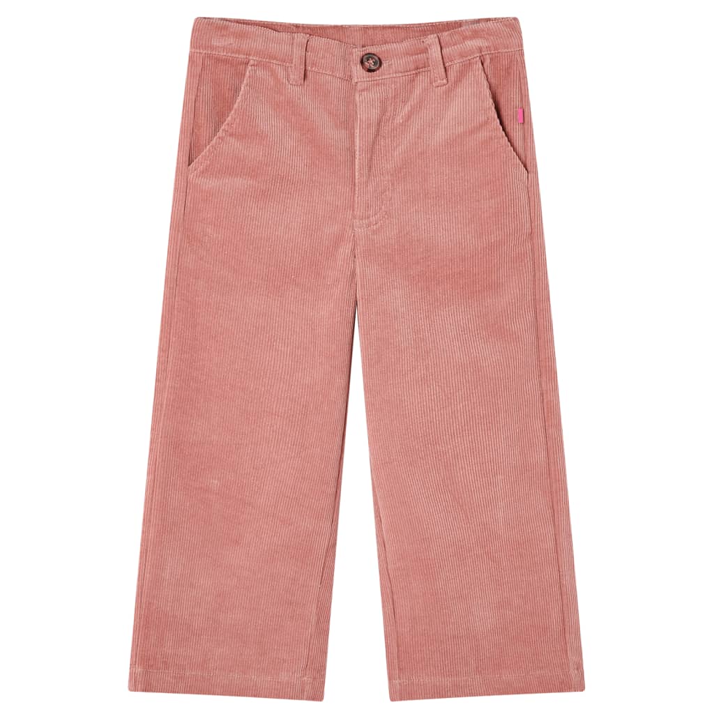 Kids' Pants Corduroy Old Pink 140 - The Home Maker