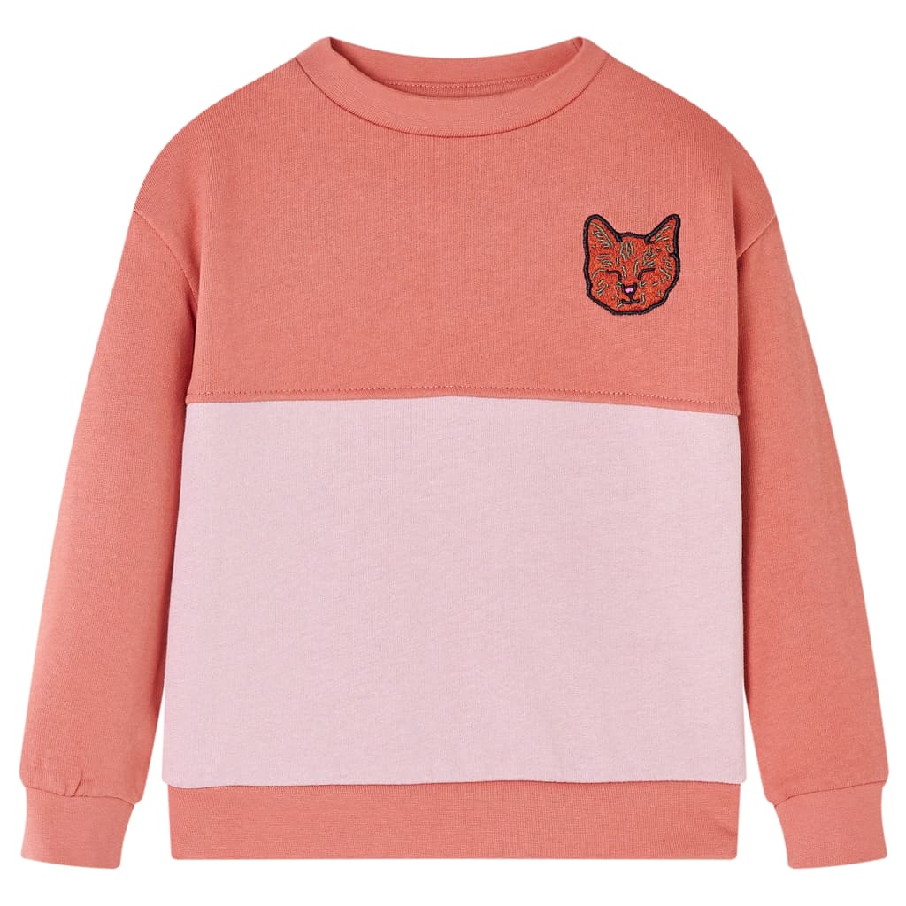 Kids' Sweatshirt Colour Block Pink 128 - Tyrell & Tyrell