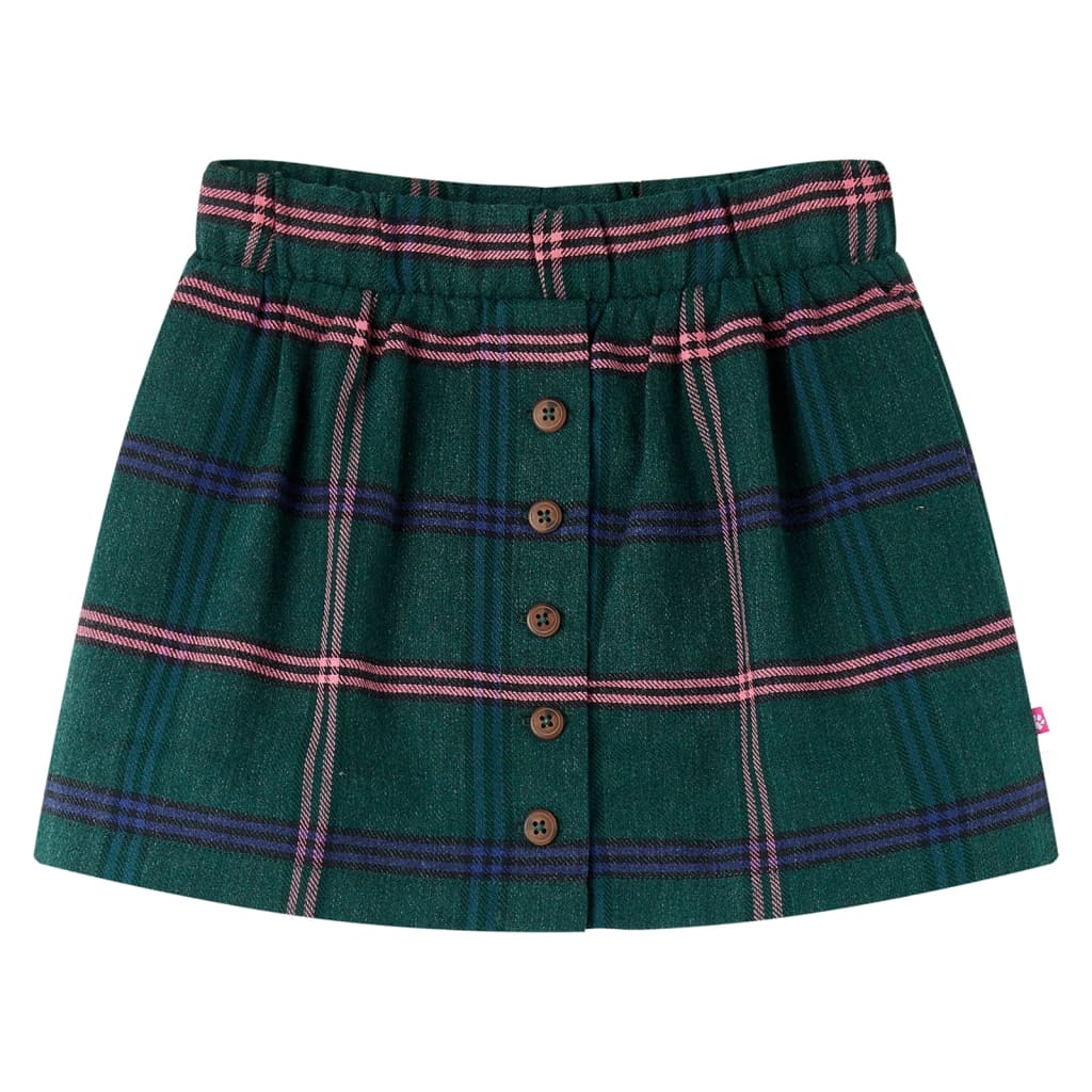 Kids' Skirt Dark Green 128 - Merkel Designers