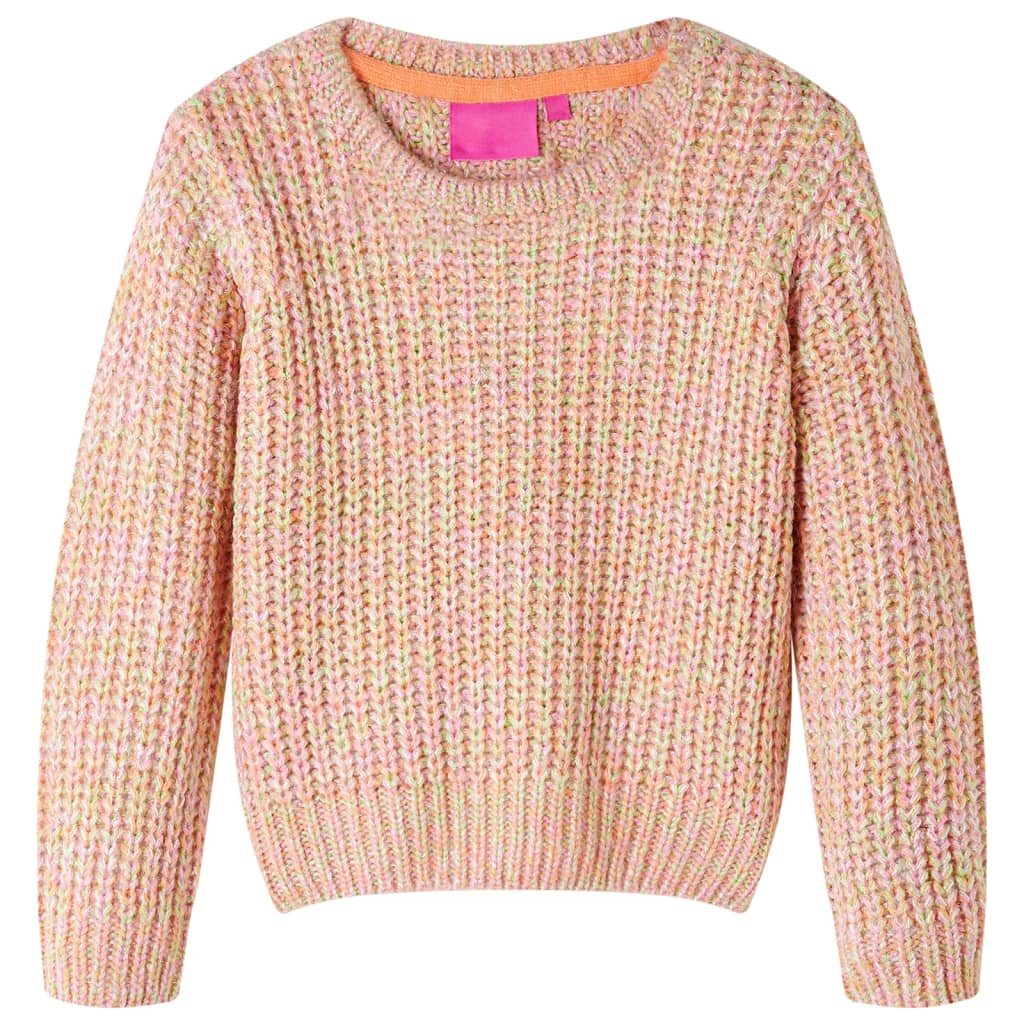 Kids' Sweater Knitted Soft Pink 92 - Merkel Designers