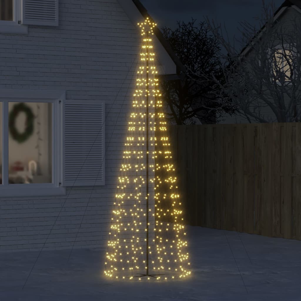 TINSOR LED Christmas Tree 570 LEDs Warm White 300 cm - Merlin Deals