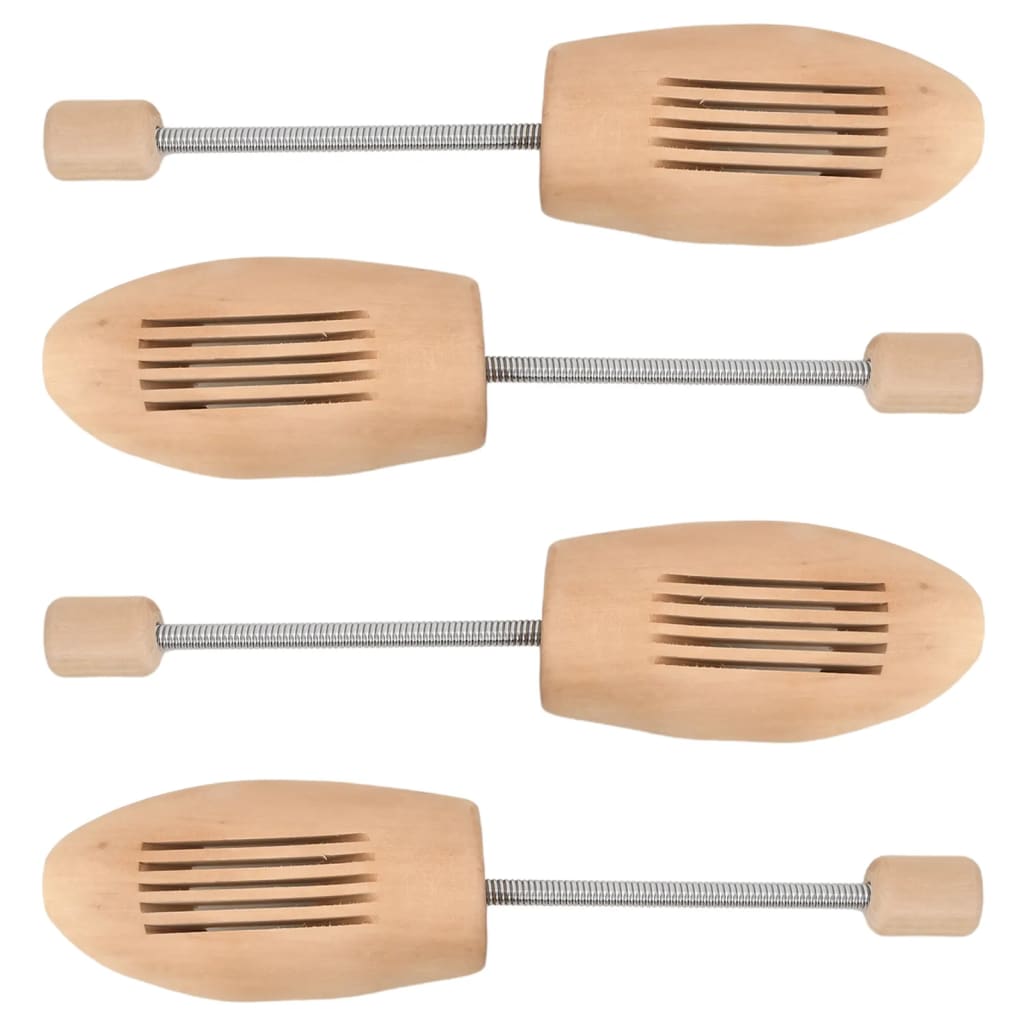 Shoe Trees 2 Pairs EU 43-46 Solid Wood Lotus - All Things Good