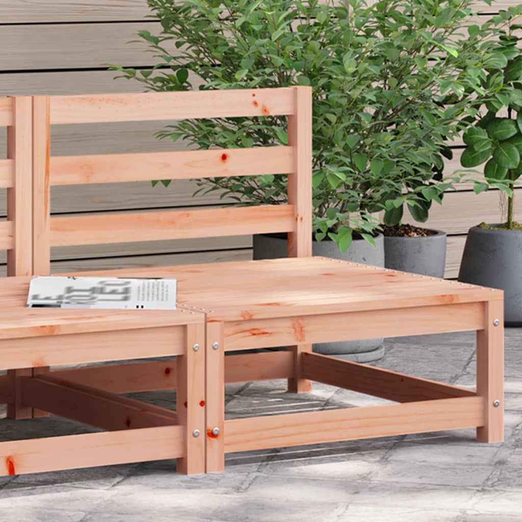 Garden Sofa Armless 70x70x67 cm Solid Wood Douglas - The Home Maker