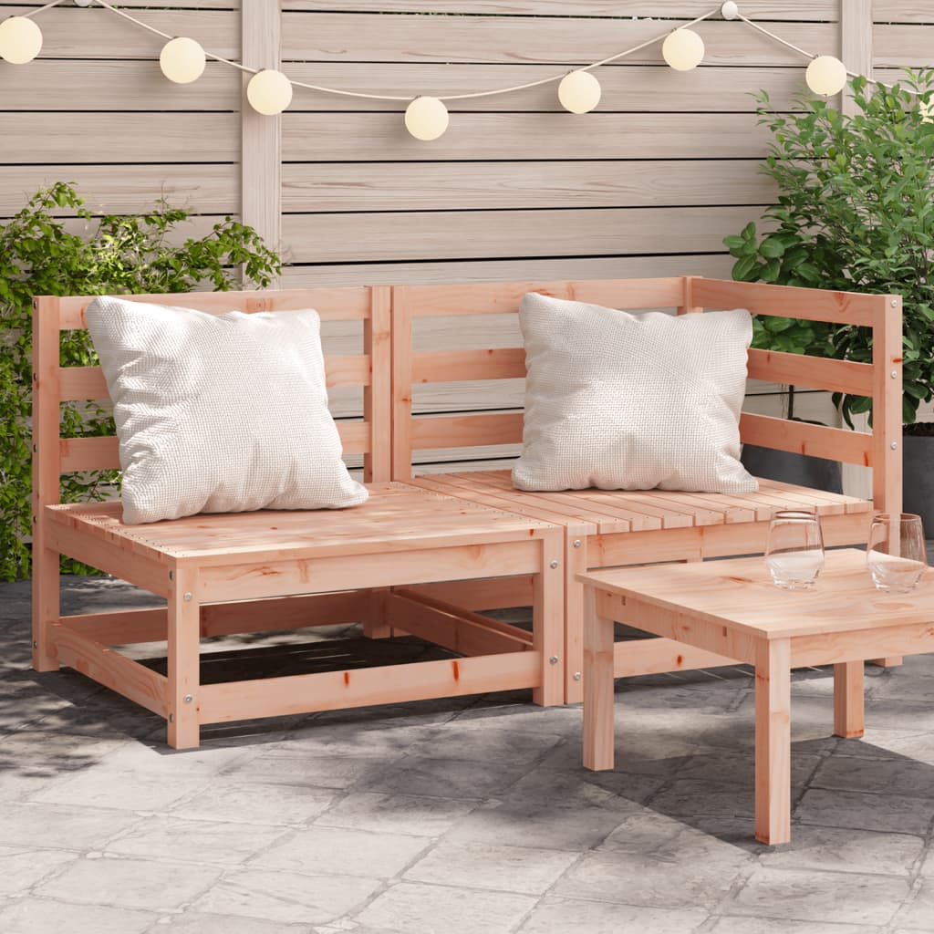 Garden Sofa 2-Seater Solid Wood Douglas - Merkel Designers