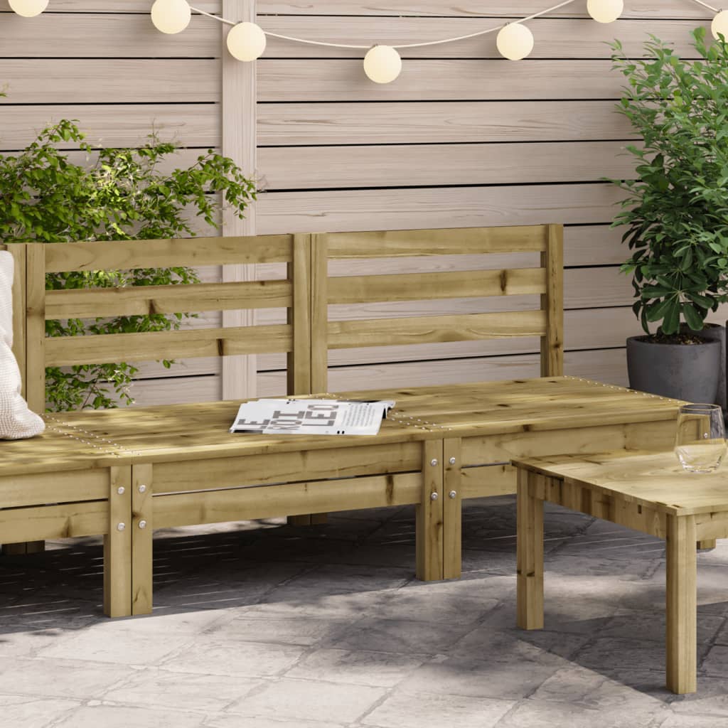 Garden Sofas Armless 2 pcs Impregnated Wood Pine - All Things Good