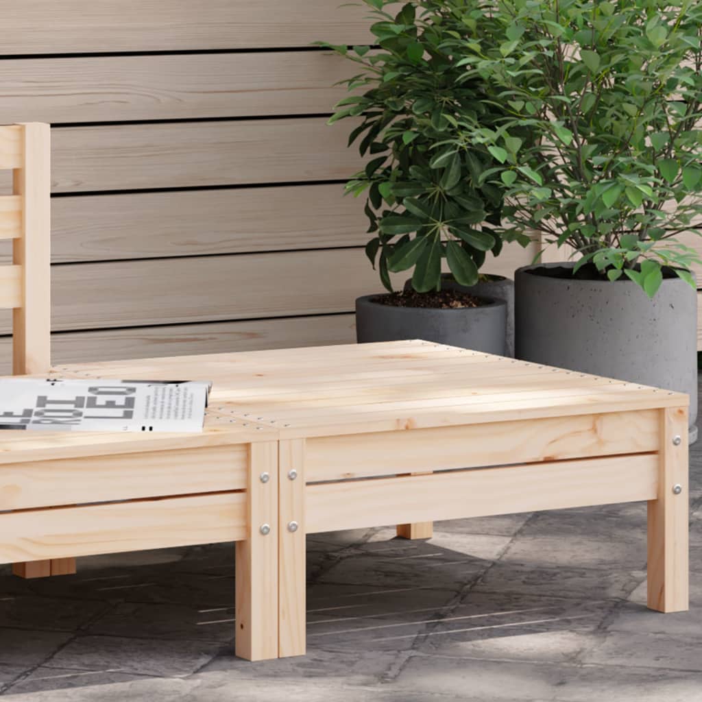 Garden Footstool Solid Wood Pine - All Things Good