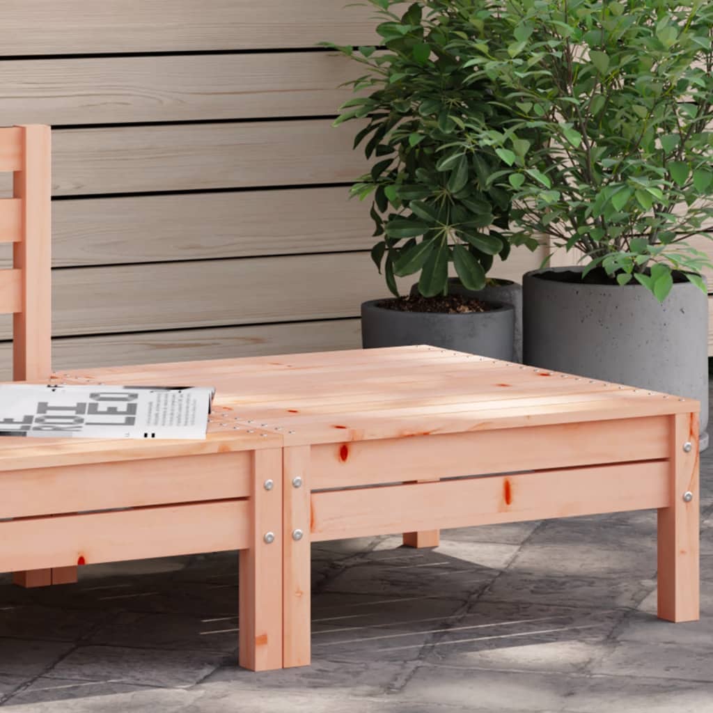 Garden Footstool Solid Wood Douglas - Merkel Designers