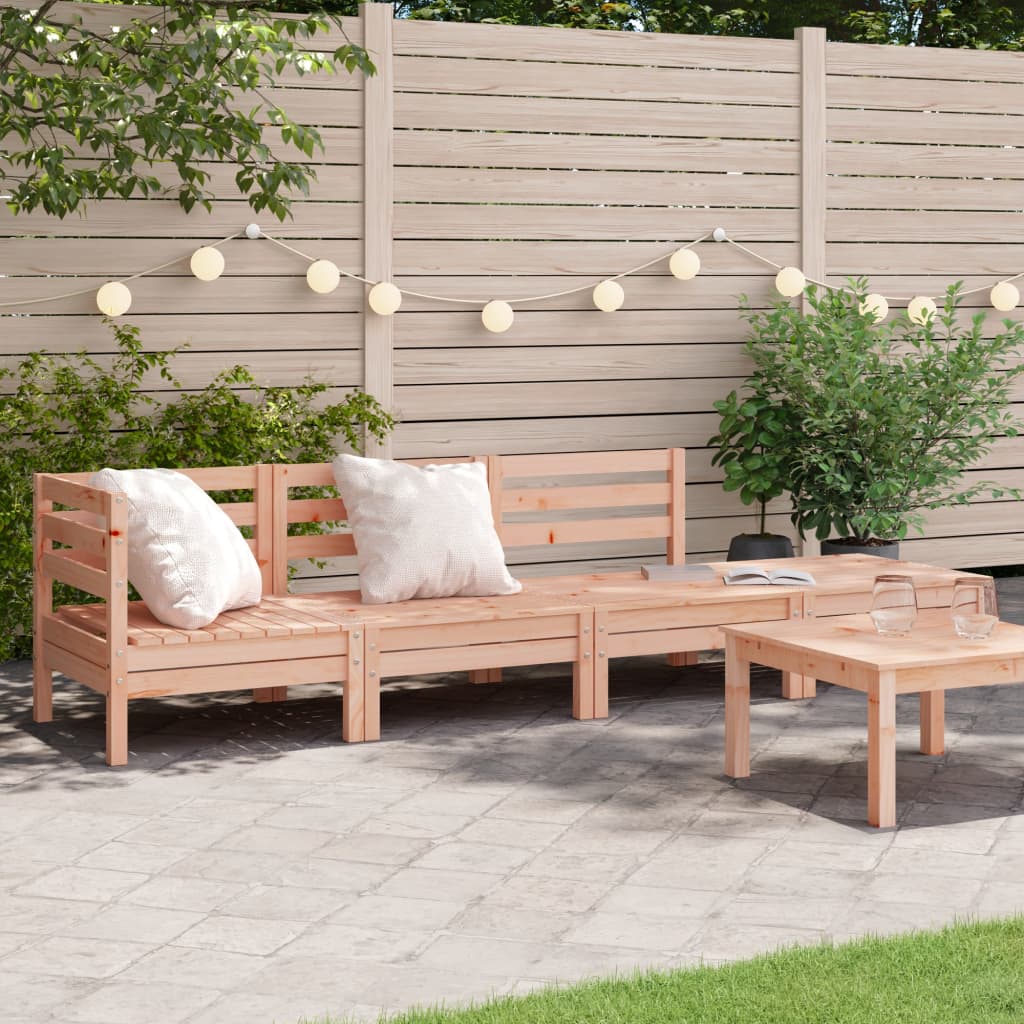 Garden Sofa 4-Seater Solid Wood Douglas - All Things Good
