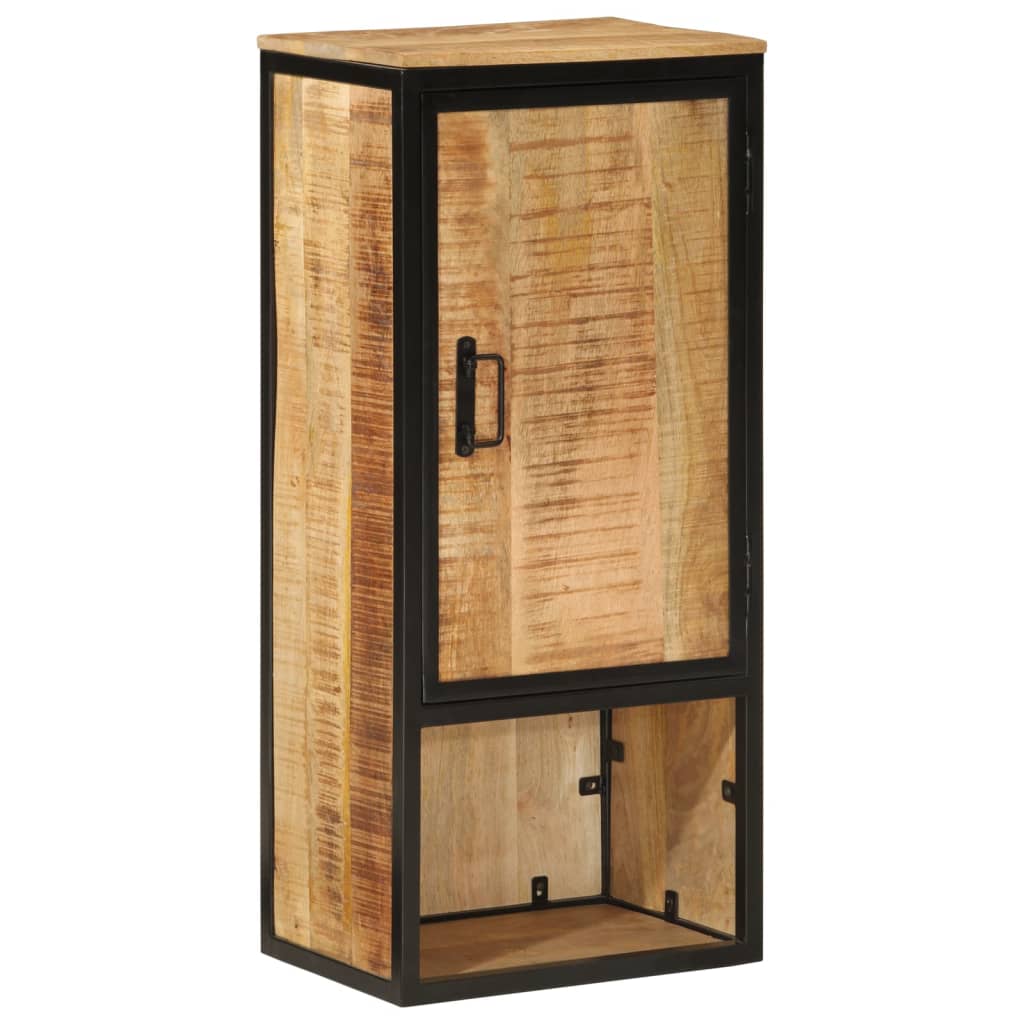 Bathroom Cabinet 40x27x90 cm Solid Wood Mango and Iron - Style and Chic