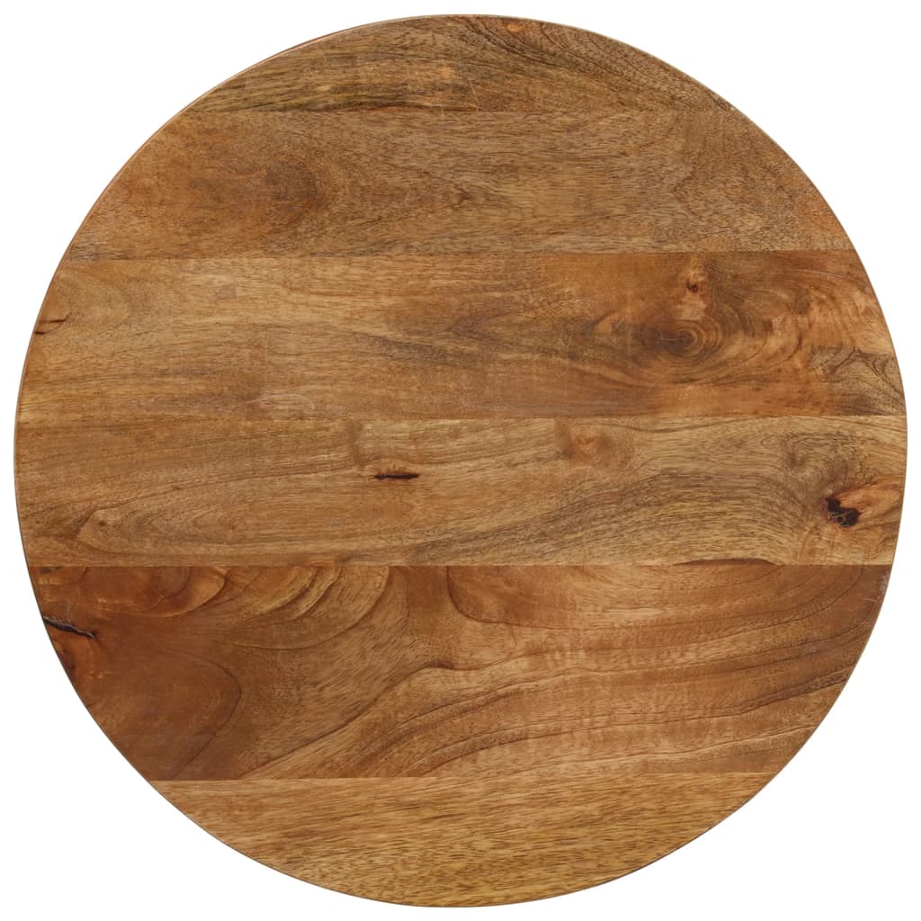 Table Top 60x3.8 cm Round Solid Wood Mango - Design Hut