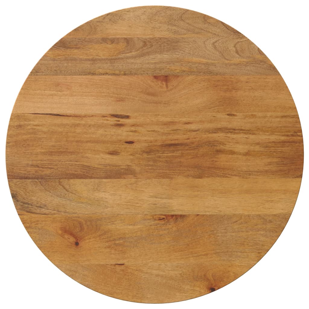 Table Top 80x2.5 cm Round Solid Wood Mango - Design Hut