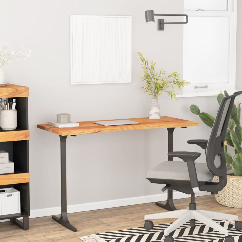 Desk Top 120x50x2.5 cm Rectangular Solid Wood Acacia - Discount Dealers