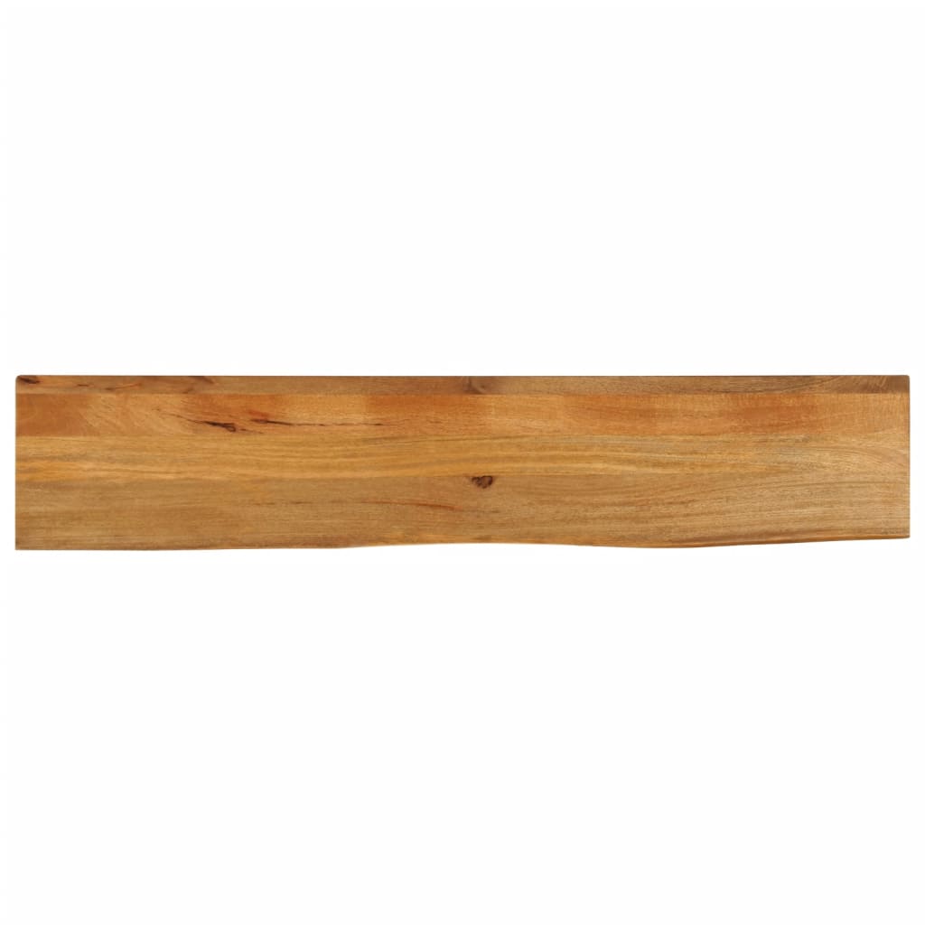 Table Top Live Edge 180x20x3.8 cm Solid Wood Mango - All Things Good