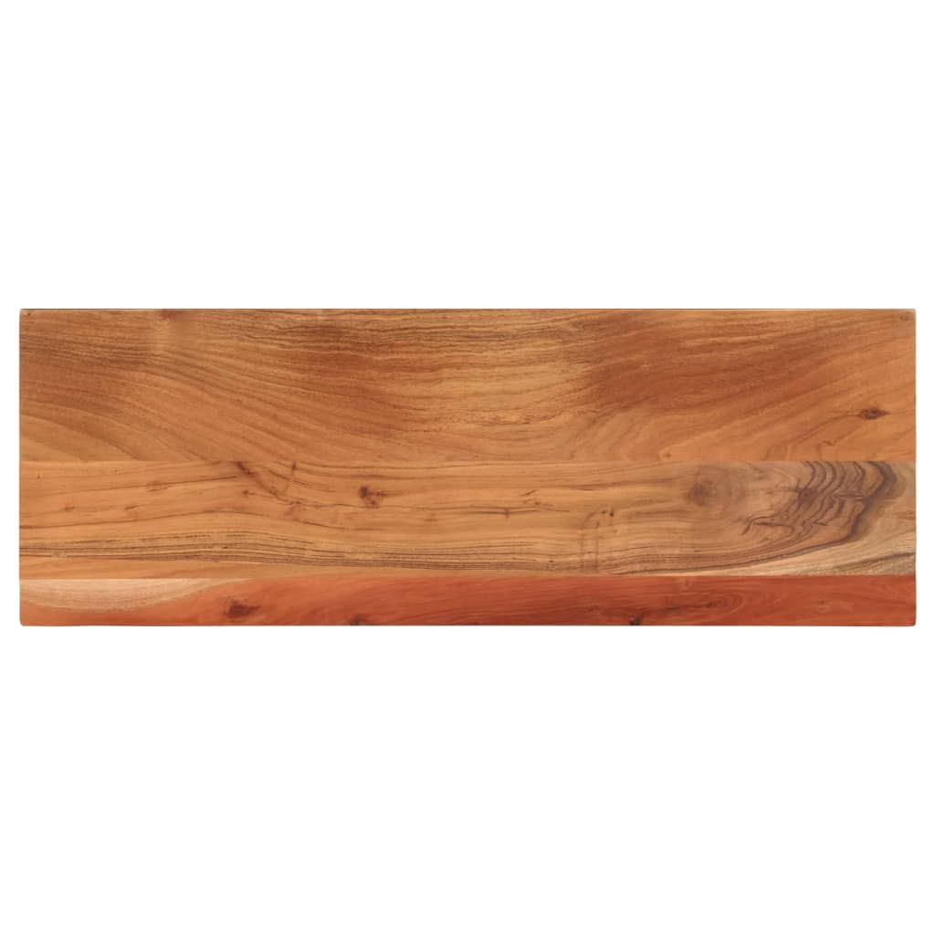 Table Top 70x20x2.5 cm Rectangular Solid Wood Acacia - Direct Imports