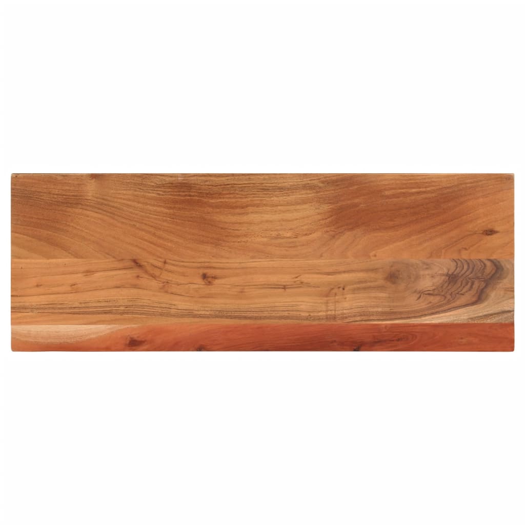Table Top 80x20x2.5 cm Rectangular Solid Wood Acacia - Discount Dealers
