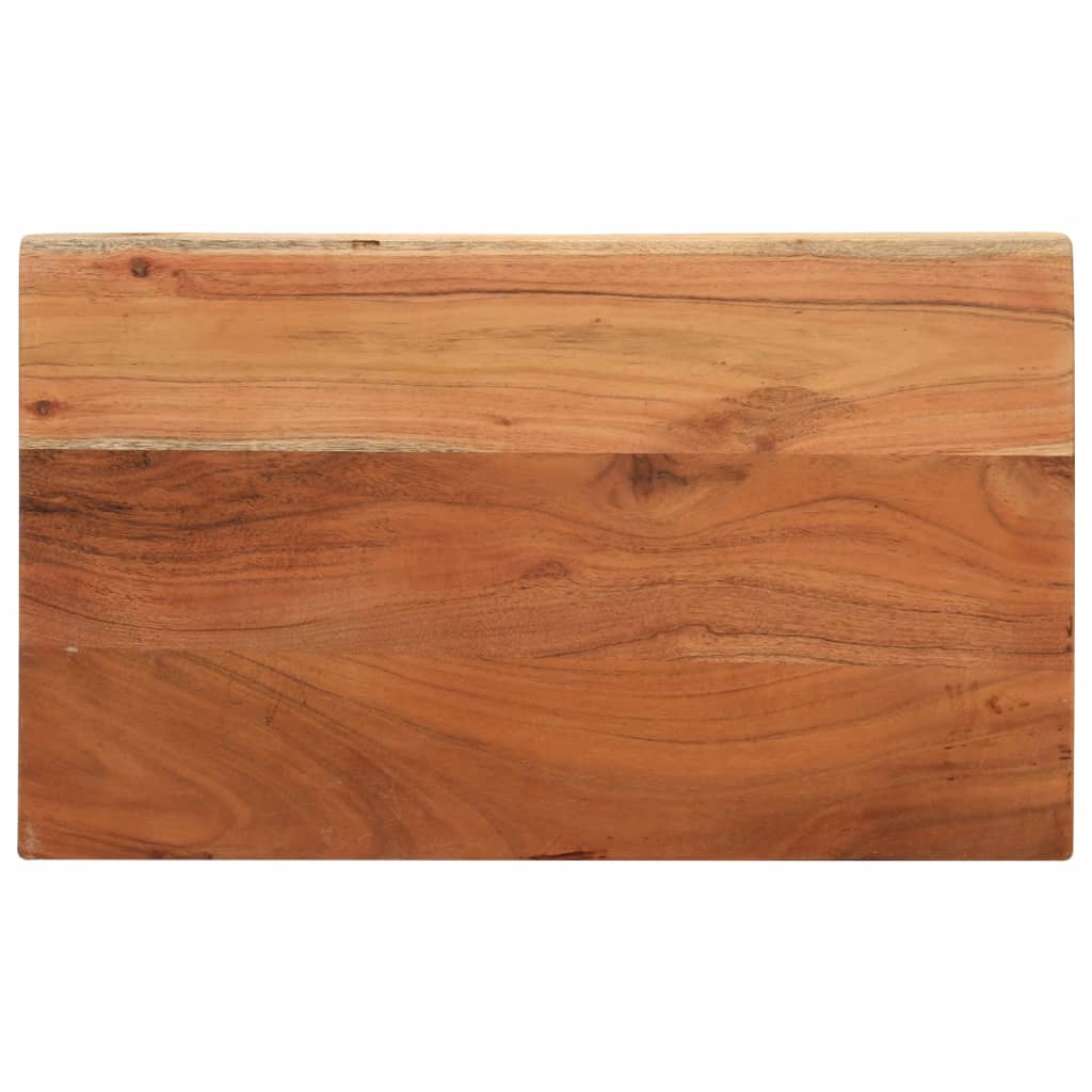 Table Top 50x20x3.8 cm Rectangular Solid Wood Acacia - Casper Homes