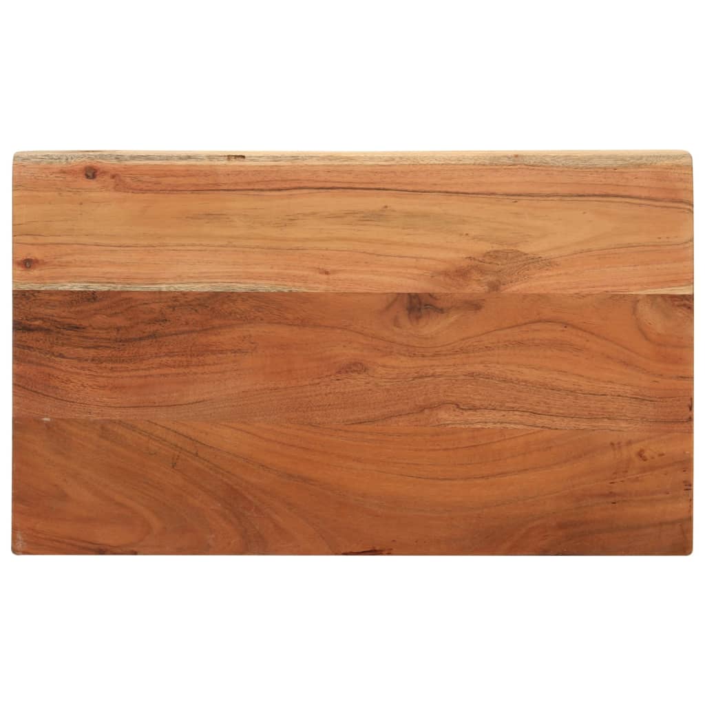 Table Top 50x40x3.8 cm Rectangular Solid Wood Acacia - Casper Homes