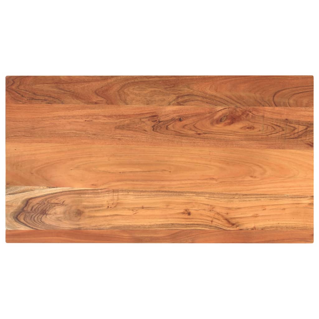 Table Top 100x60x3.8 cm Rectangular Solid Wood Acacia - Discount Dealers