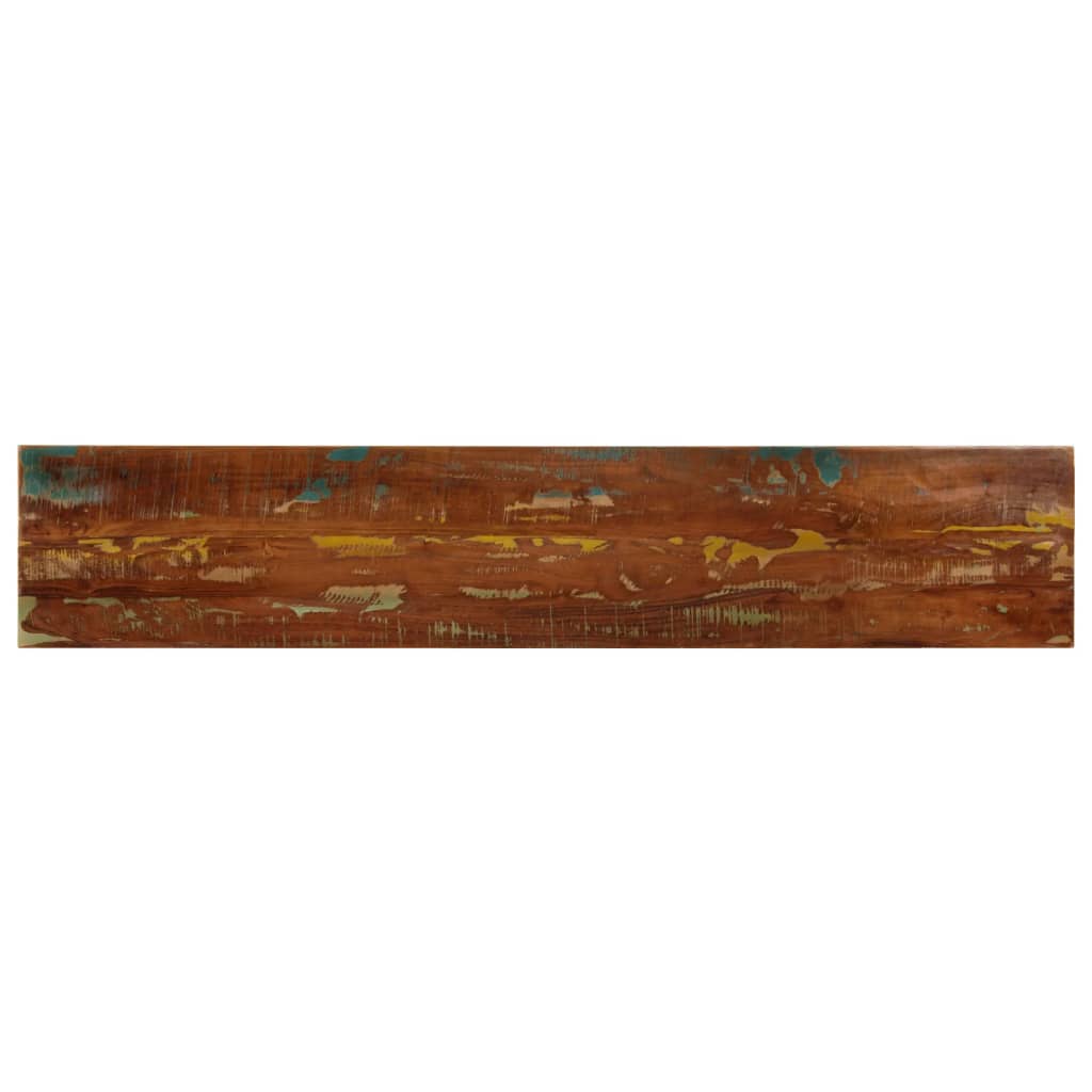 Table Top 180x40x2.5 cm Rectangular Solid Wood Reclaimed - vid-371043 - All Things Good