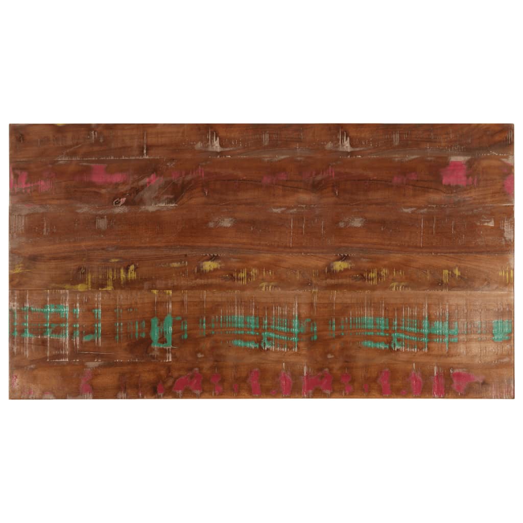 Table Top 110x50x2.5 cm Rectangular Solid Wood Reclaimed - Direct Imports