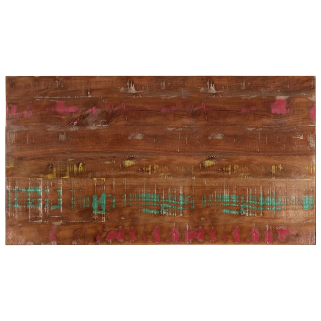 Table Top 100x60x2.5 cm Rectangular Solid Wood Reclaimed - Casper Homes