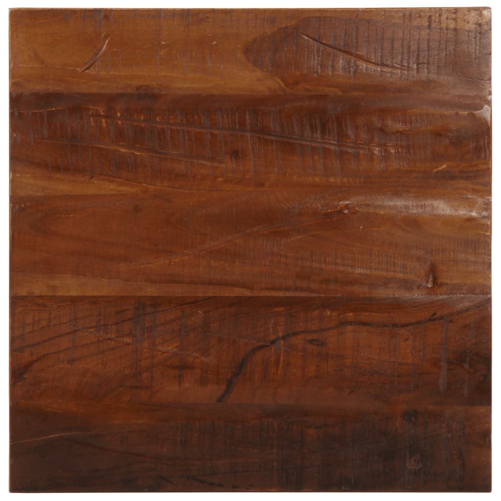 Table Top 60x60x2.5 cm Square Solid Wood Reclaimed - Decor Base