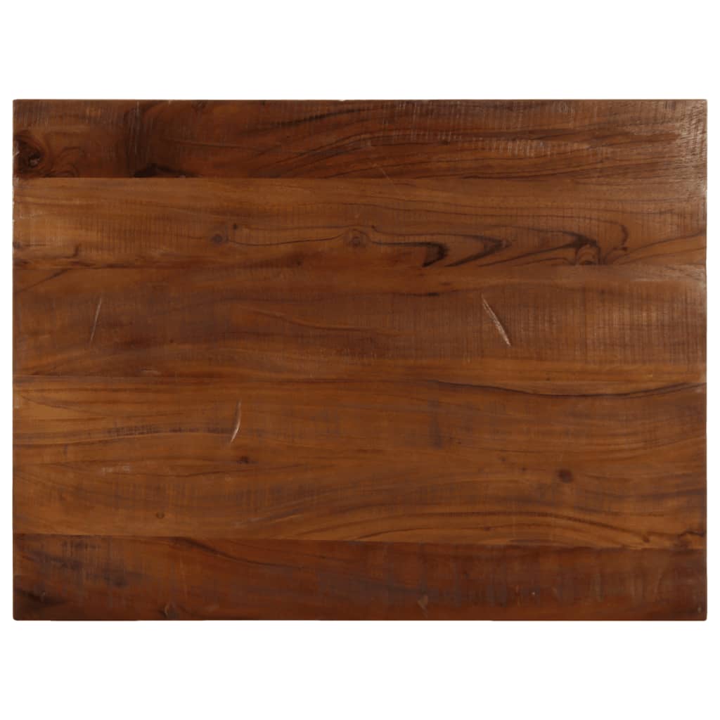 Table Top 80x70x2.5 cm Rectangular Solid Wood Reclaimed - vid-371204 - Merkel Designers