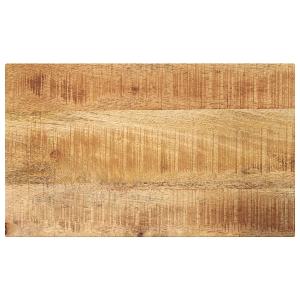 Table Top 50x20x2.5 cm Rectangular Solid Wood Rough Mango - Casper Homes