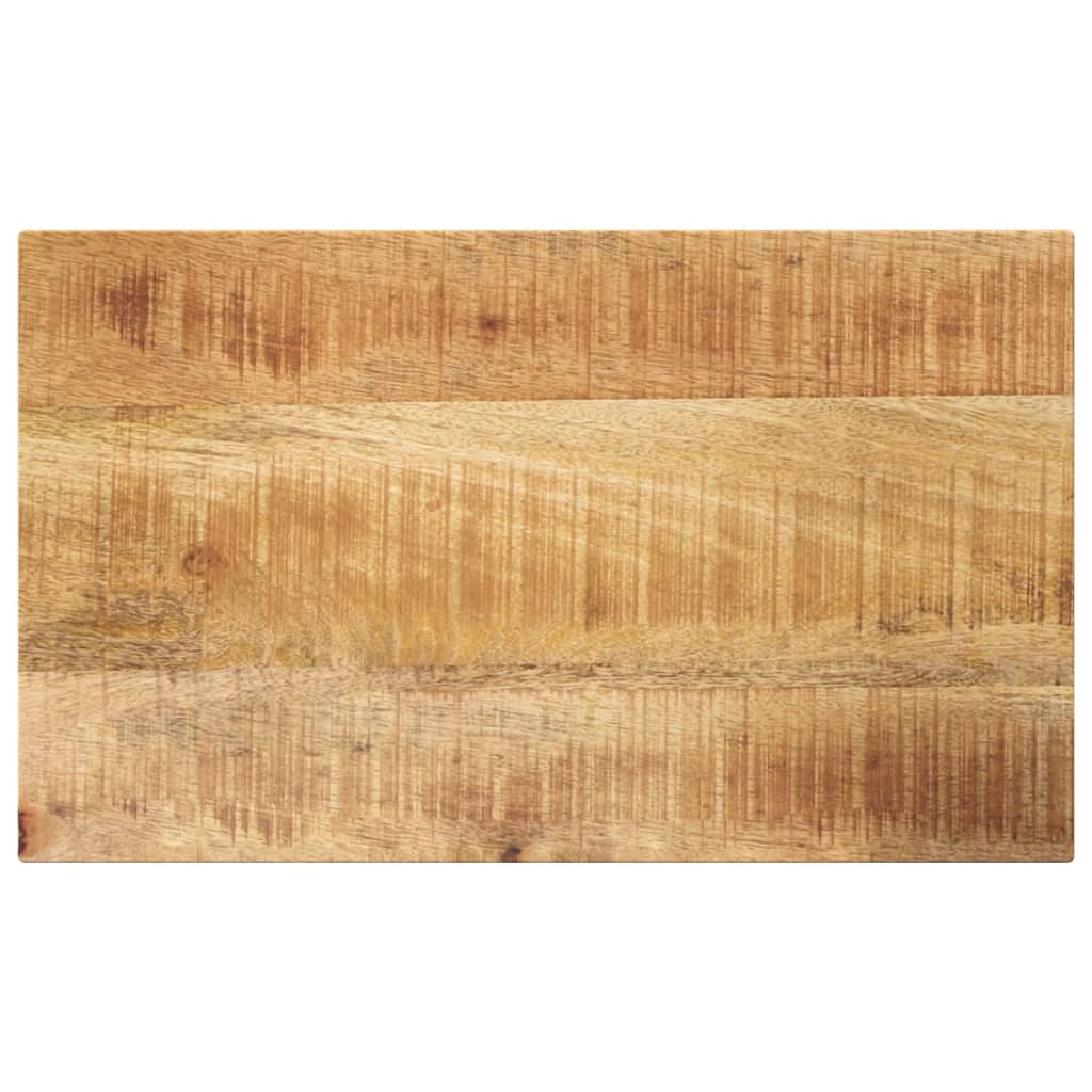 Table Top 50x30x2.5 cm Rectangular Solid Wood Rough Mango - Casper Homes