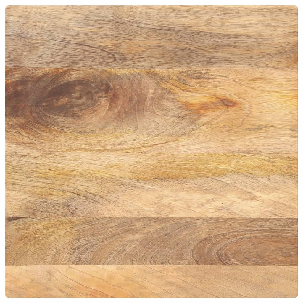 Table Top 40x40x2.5 cm Square Solid Wood Mango - All Things Good