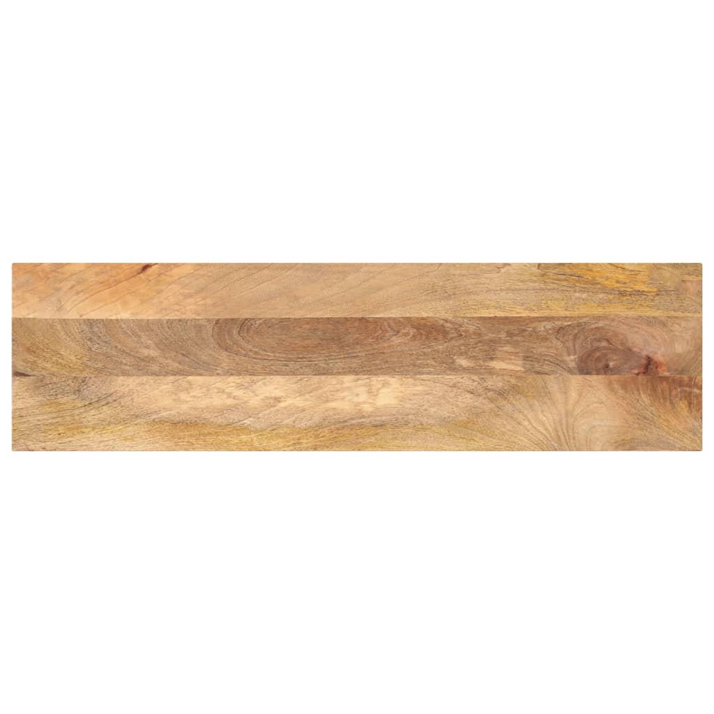 Table Top 100x40x3.8 cm Rectangular Solid Wood Mango - Merkel Designers