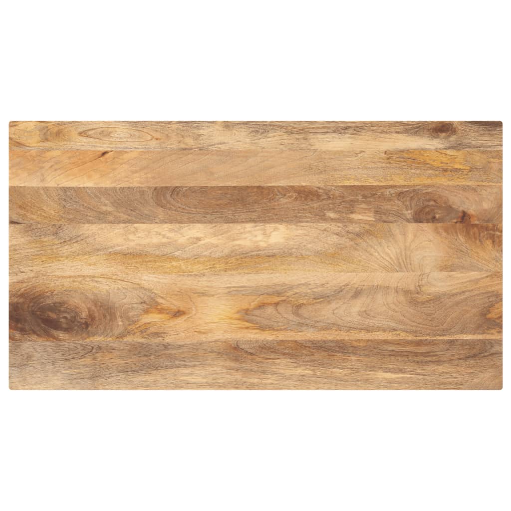 Table Top 100x50x3.8 cm Rectangular Solid Wood Mango - Merkel Designers