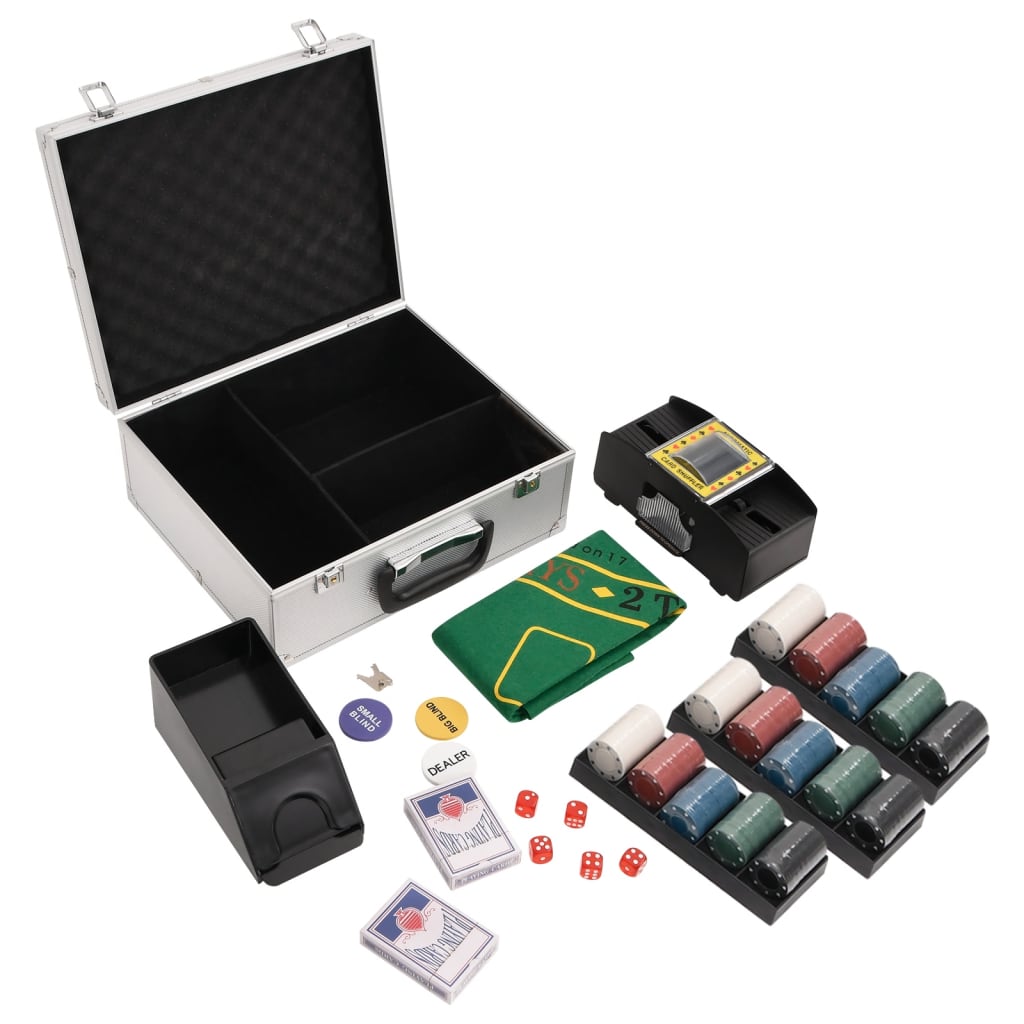 Poker Chip Set 300 Pcs 4 g - Millennium Furniture
