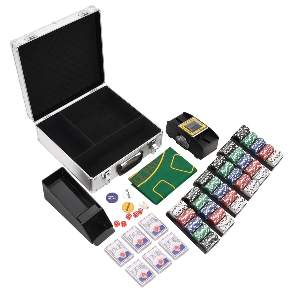 Poker Chip Set 600 Pcs 11.5 g - Tyrell & Tyrell