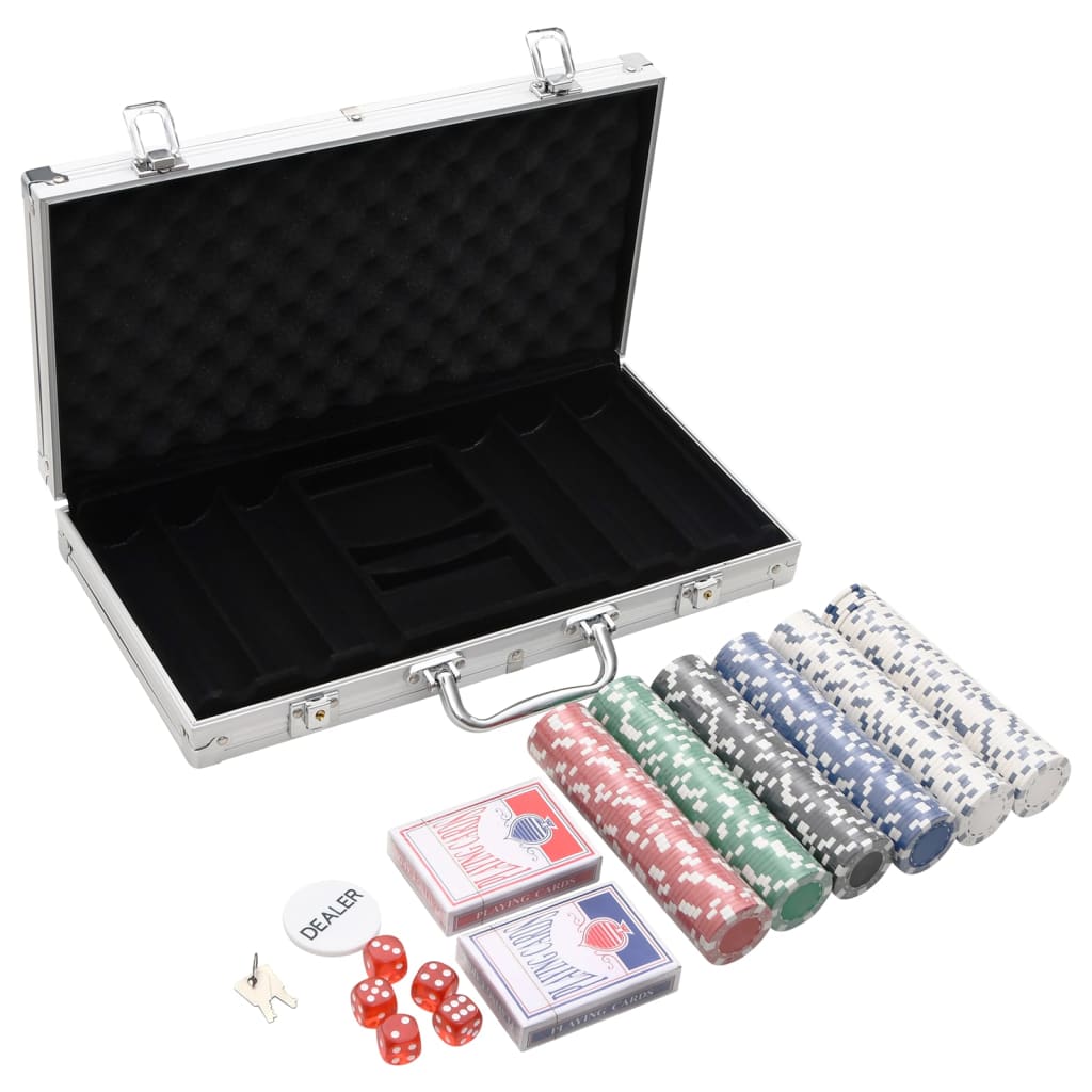 Poker Chip Set 300 Pcs 11.5 g - Tyrell & Tyrell